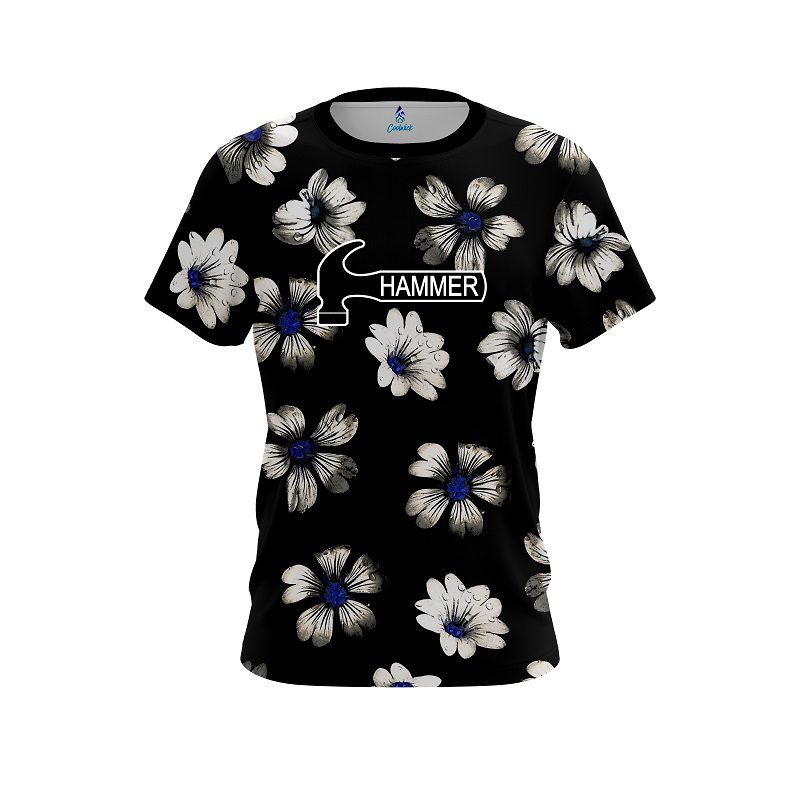 Hammer Daisy Blue CoolWick Bowling Jersey