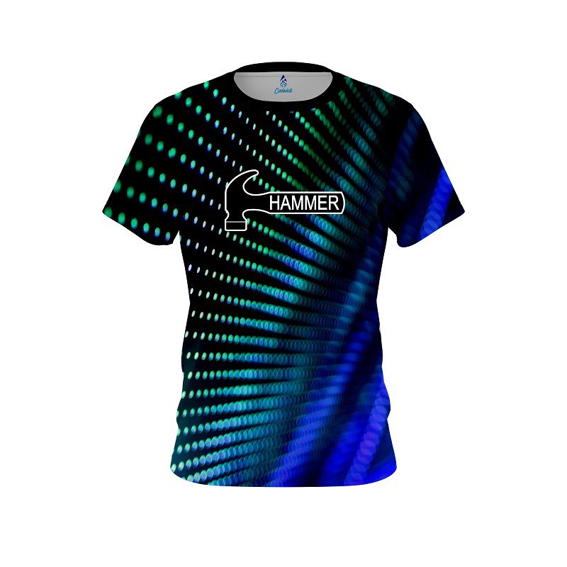 Hammer Electronic Wave Aqua CoolWick Bowling Jersey