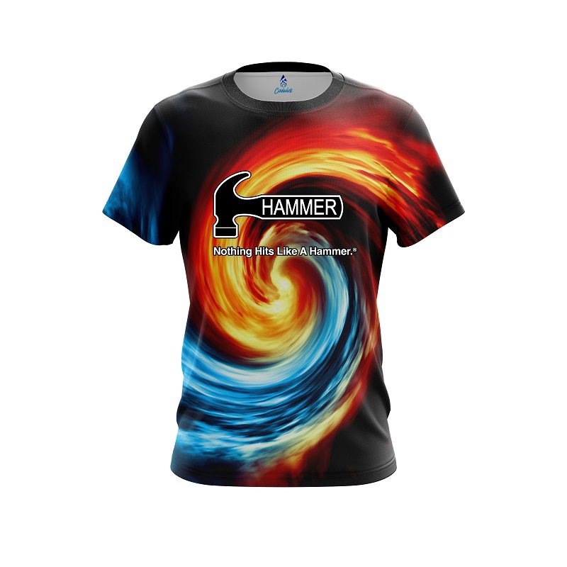 Hammer Fire And Ice Vortex CoolWick Bowling Jersey