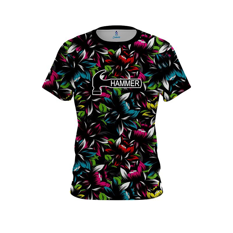 Hammer Flower Bloom CoolWick Bowling Jersey