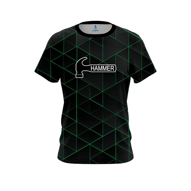Hammer Geo Green CoolWick Bowling Jersey
