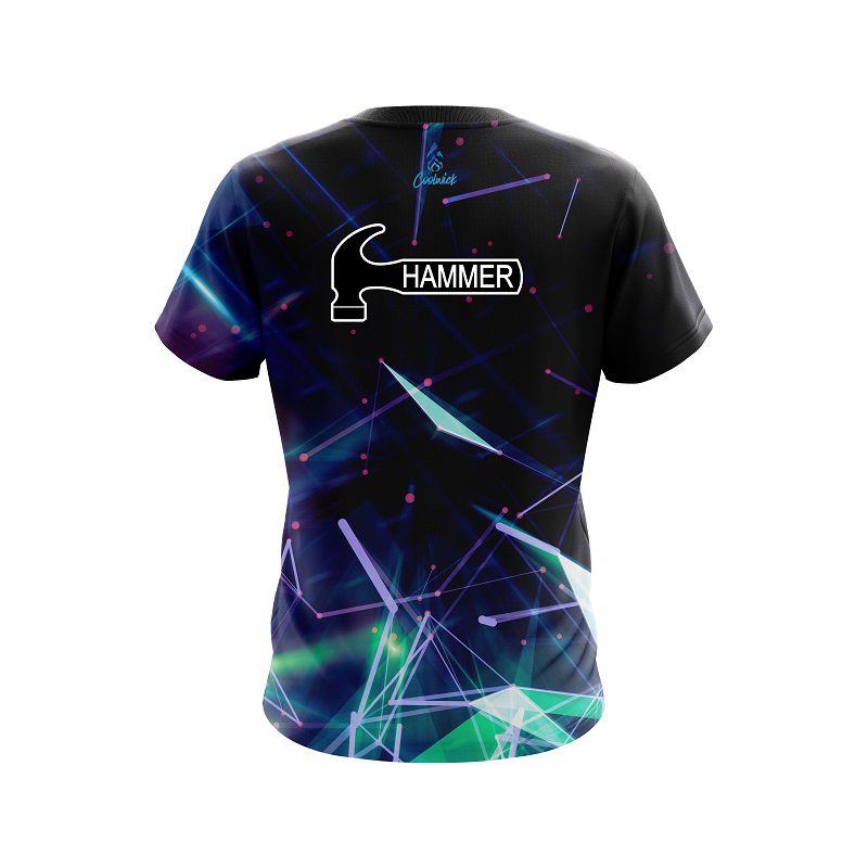 Hammer Gleaming Shapes CoolWick Bowling Jersey - Image 2
