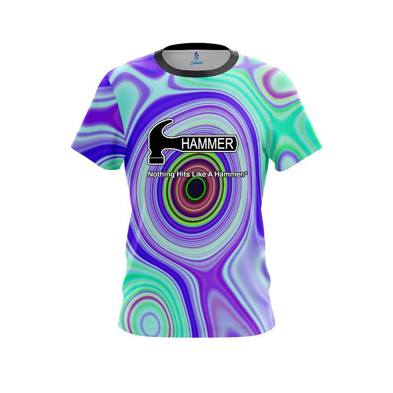 Hammer Hypnotic Swirl CoolWick Bowling Jersey