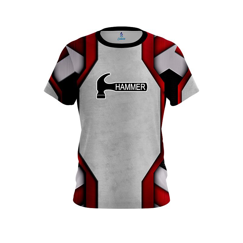 Hammer Iron Red CoolWick Bowling Jersey