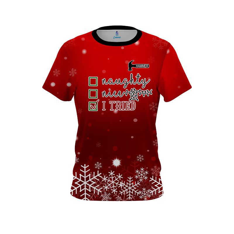 Hammer Naughty Or Nice CoolWick Bowling Jersey
