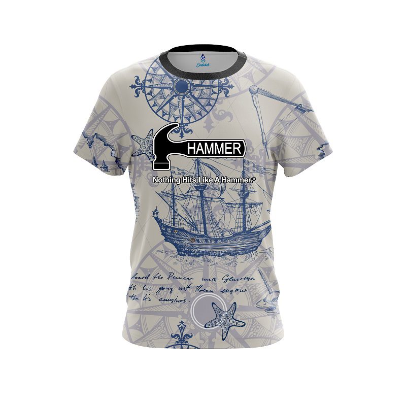 Hammer Nautical Navigation CoolWick Bowling Jersey