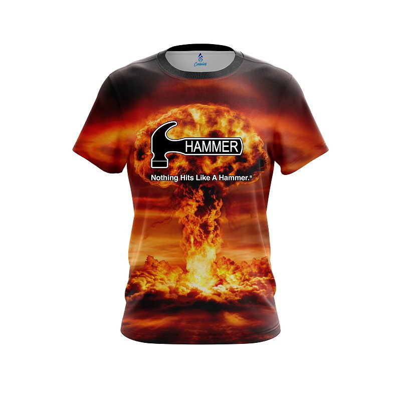 Hammer Nuke Explosion CoolWick Bowling Jersey
