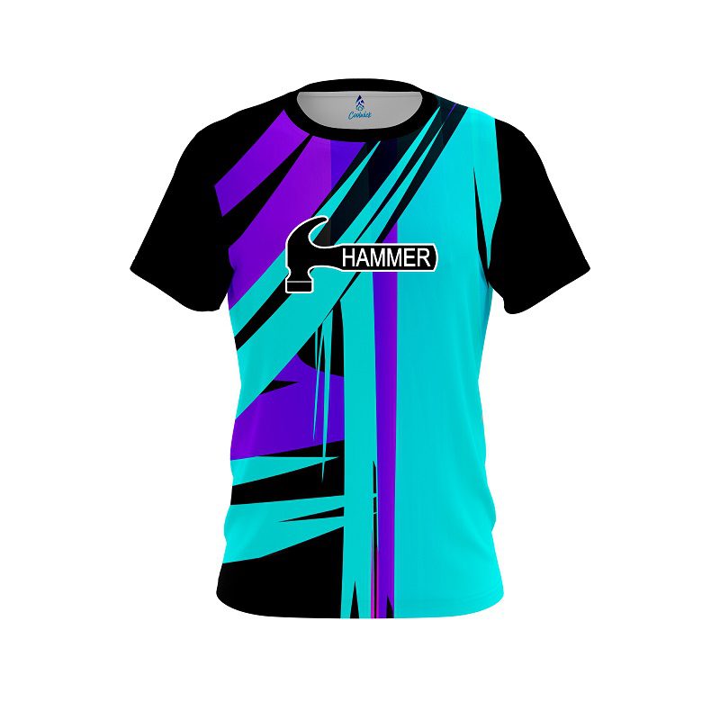 Hammer Paint Brush Drip CoolWick Bowling Jersey