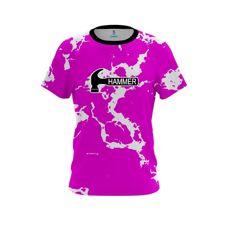 Hammer Pink Shock CoolWick Bowling Jersey