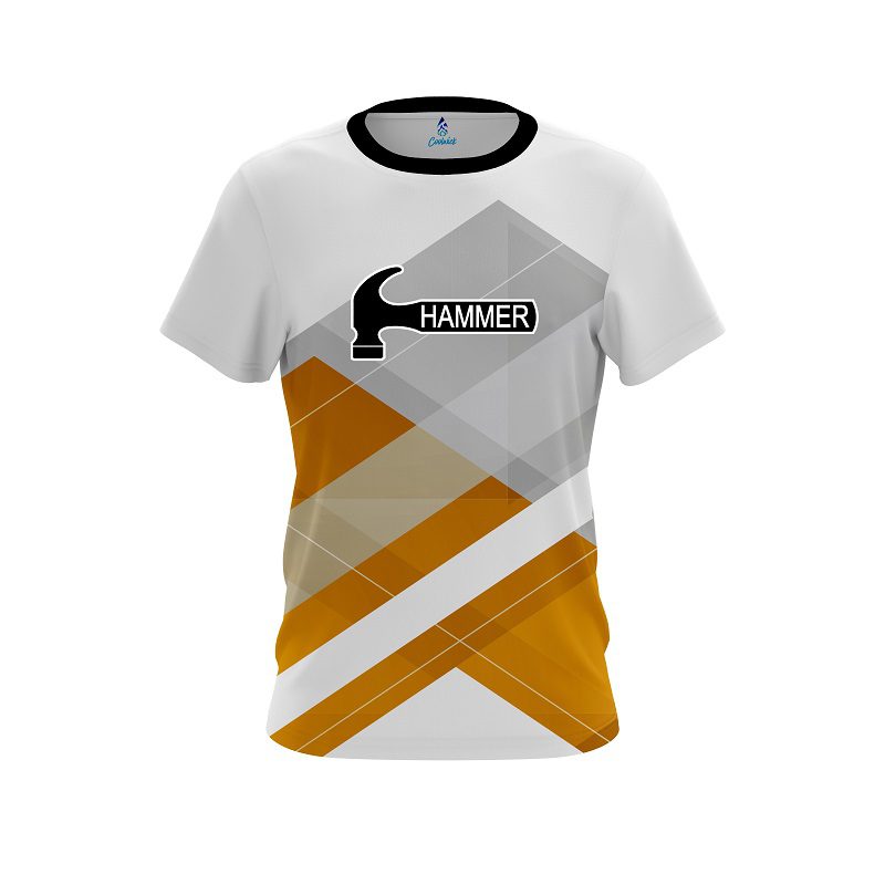 Hammer Racing Orange CoolWick Bowling Jersey