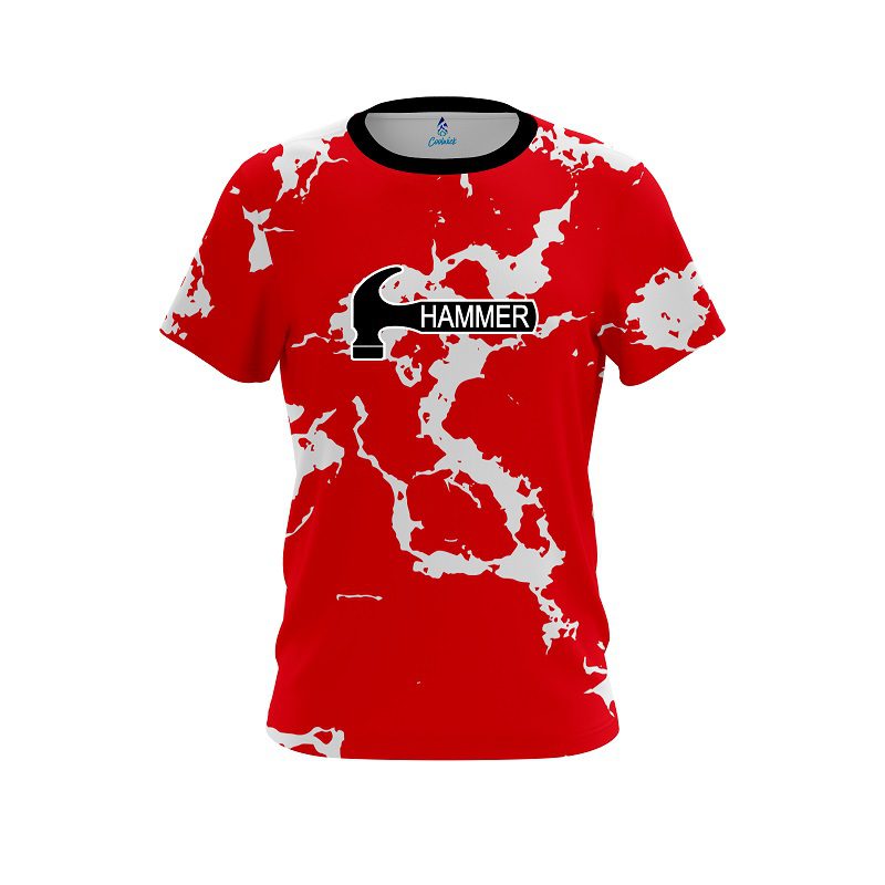 Hammer Red Shock CoolWick Bowling Jersey