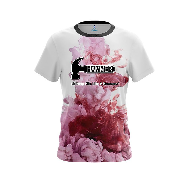 Hammer Red ink Splash CoolWick Bowling Jersey