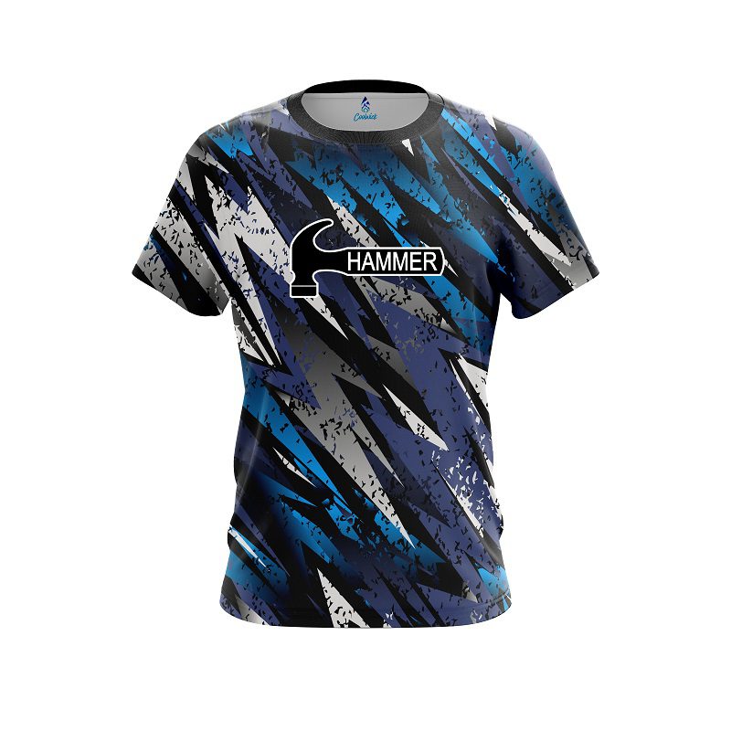 Hammer Retro Zig Zag CoolWick Bowling Jersey