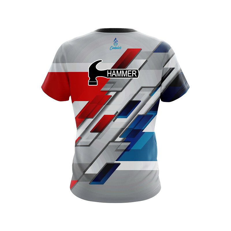 Hammer Silver Swift CoolWick Bowling Jersey - Image 2