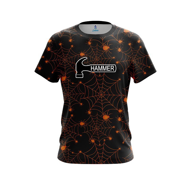 Hammer Spider Web Madness CoolWick Bowling Jersey
