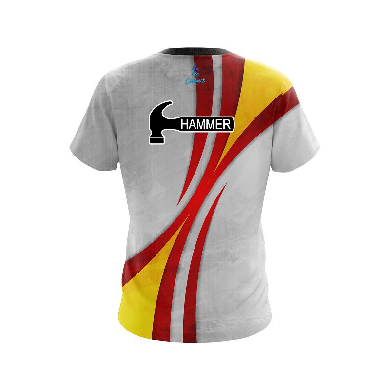 Hammer Spike Red CoolWick Bowling Jersey - Image 2