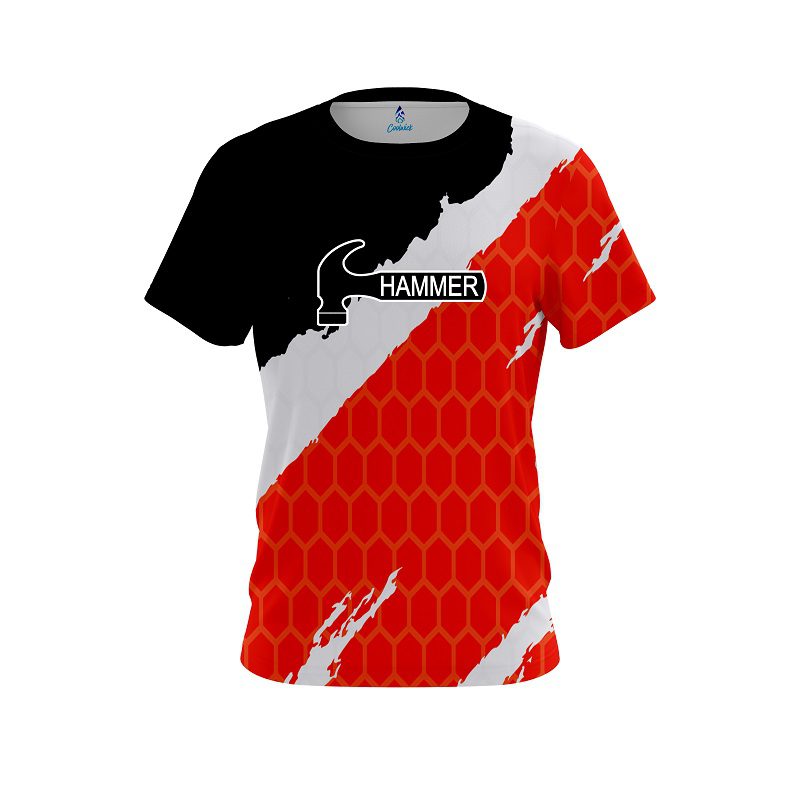 Hammer Split Power Red CoolWick Bowling Jersey