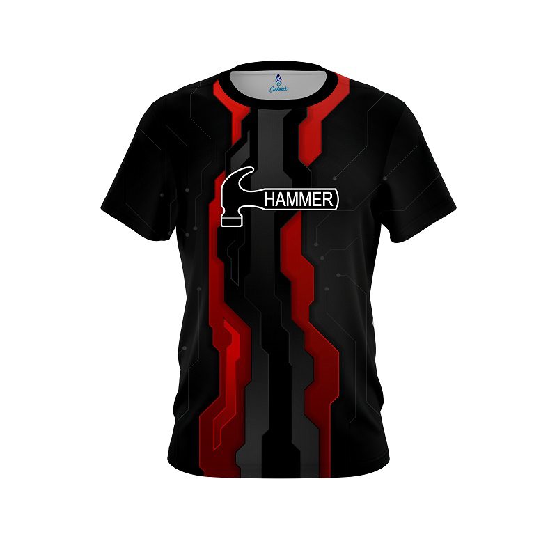 Hammer Sport Technology Red CoolWick Bowling Jersey