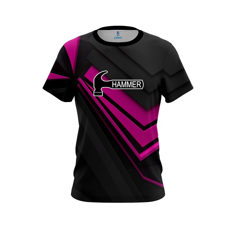 Hammer Steaming Dynamic Pink CoolWick Bowling Jersey