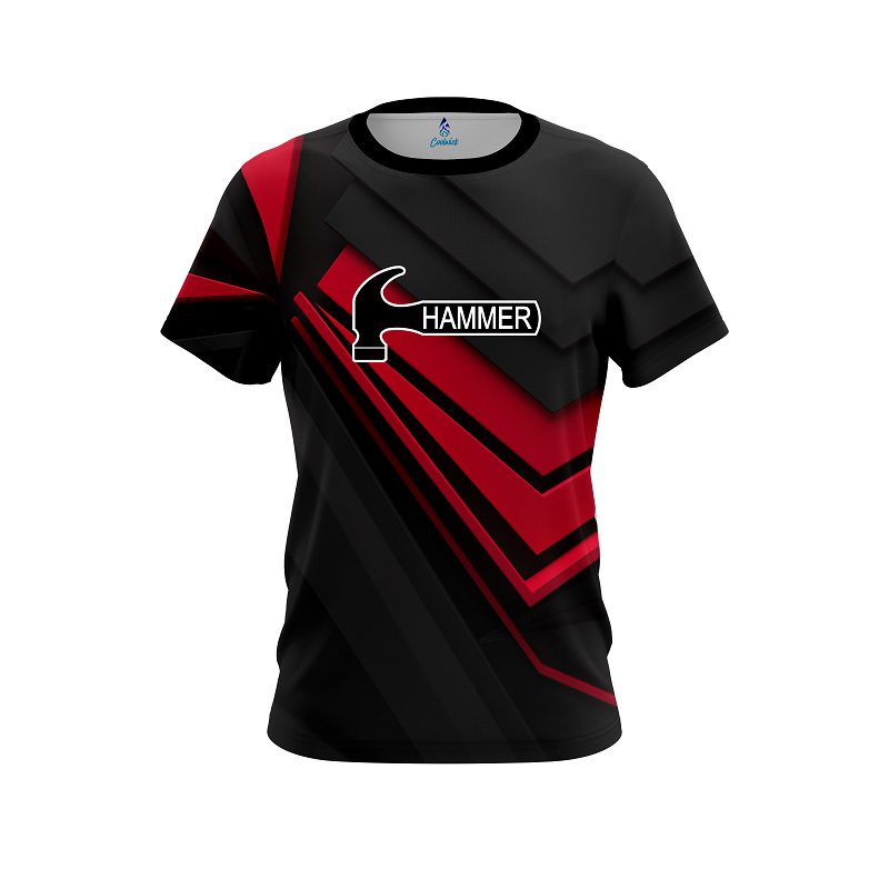 Hammer Steaming Dynamic Red CoolWick Bowling Jersey