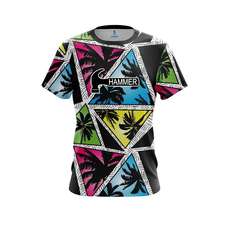 Hammer Summer Palms CoolWick Bowling Jersey
