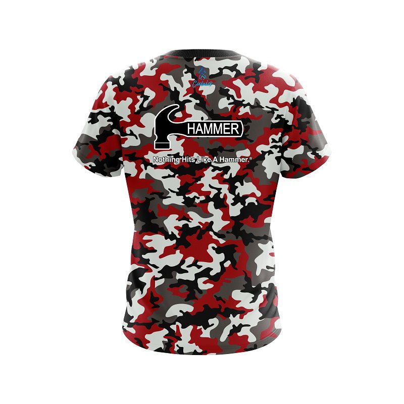 Hammer Tactical Camo CoolWick Bowling Jersey - Image 2