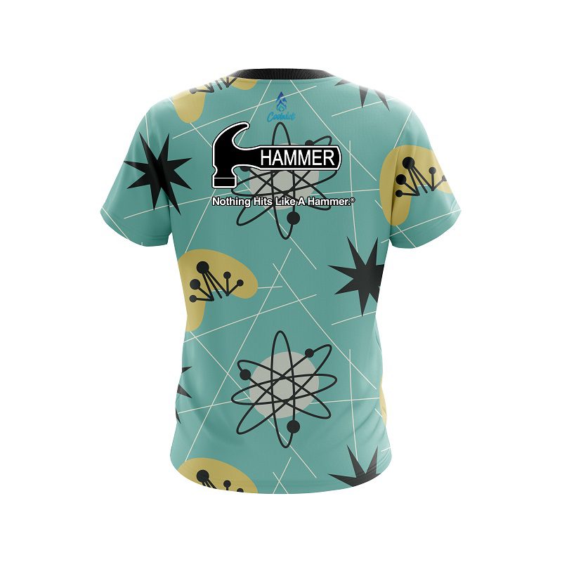 Hammer Throwback Vintage  CoolWick Bowling Jersey - Image 2
