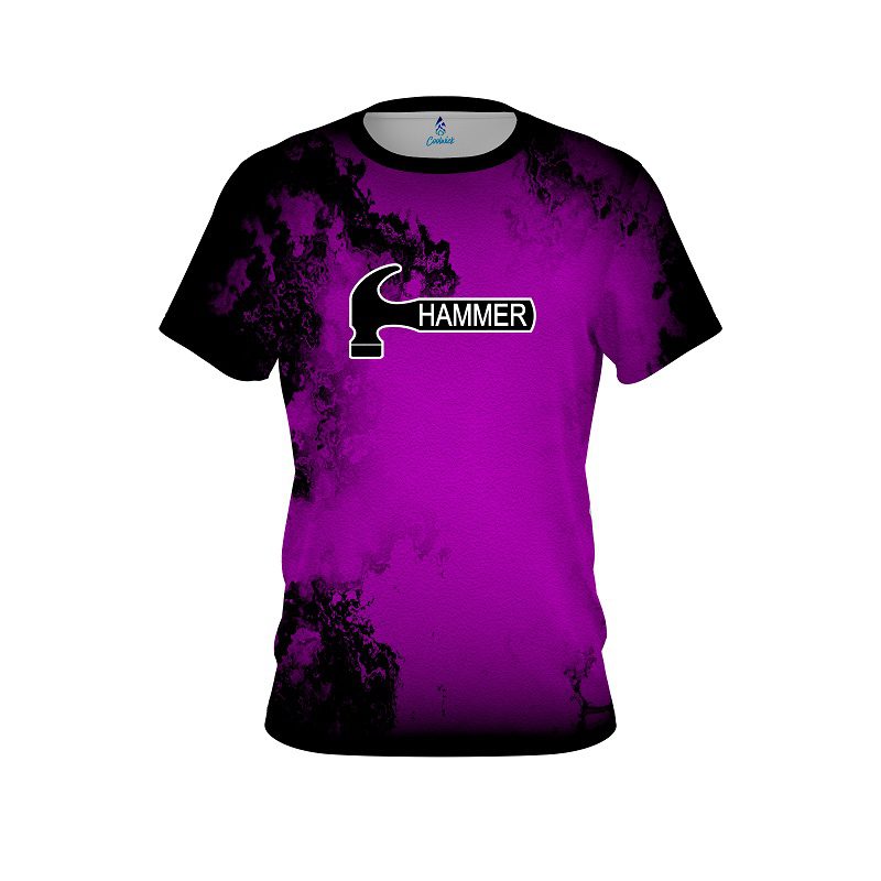 Hammer Toxic Rugged Smoke Purple CoolWick Bowling Jersey