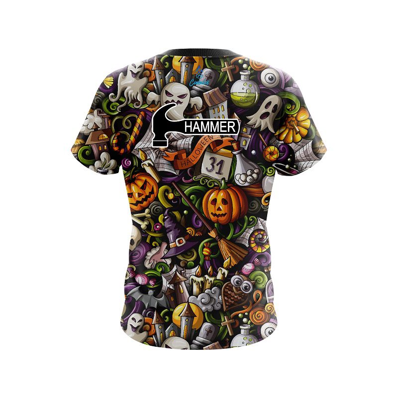 Hammer Trick O Treat CoolWick Bowling Jersey - Image 2