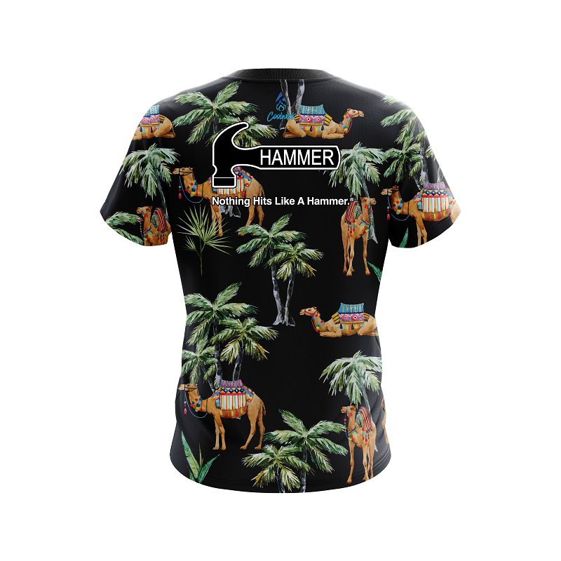 Hammer Tropical Camel CoolWick Bowling Jersey - Image 2