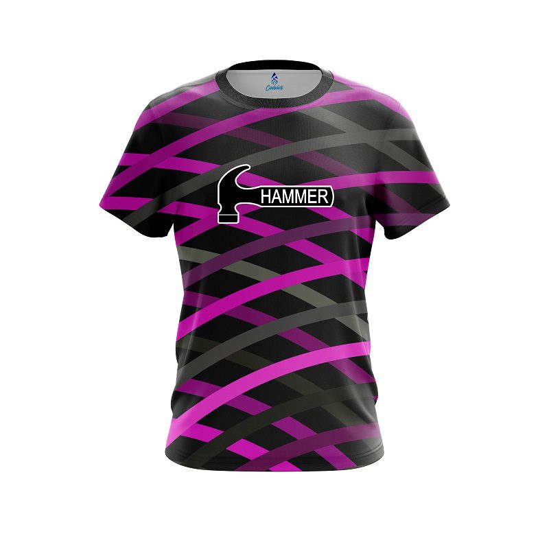 Hammer Turmoil Pink CoolWick Bowling Jersey
