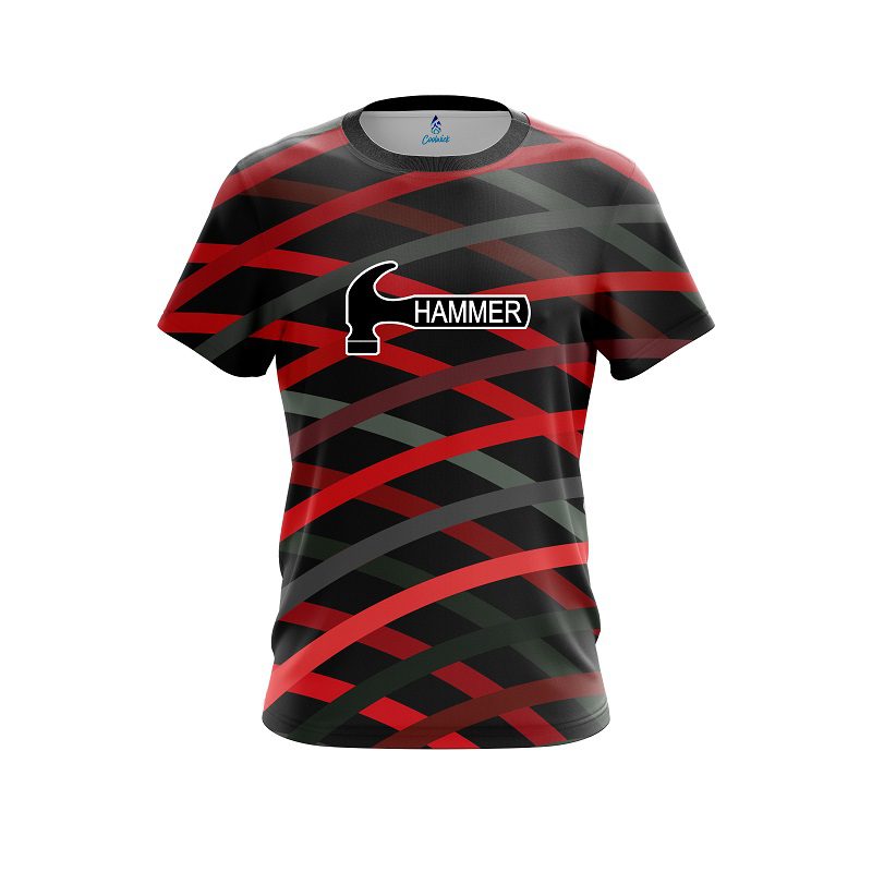 Hammer Turmoil Red CoolWick Bowling Jersey