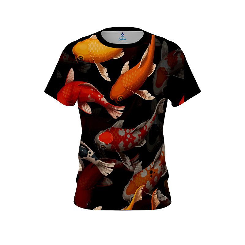 Plain Koi Pond CoolWick Bowling Jersey