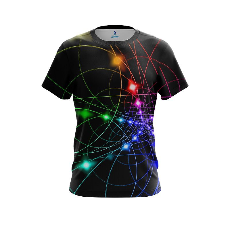 Plain Laser Effect CoolWick Bowling Jersey