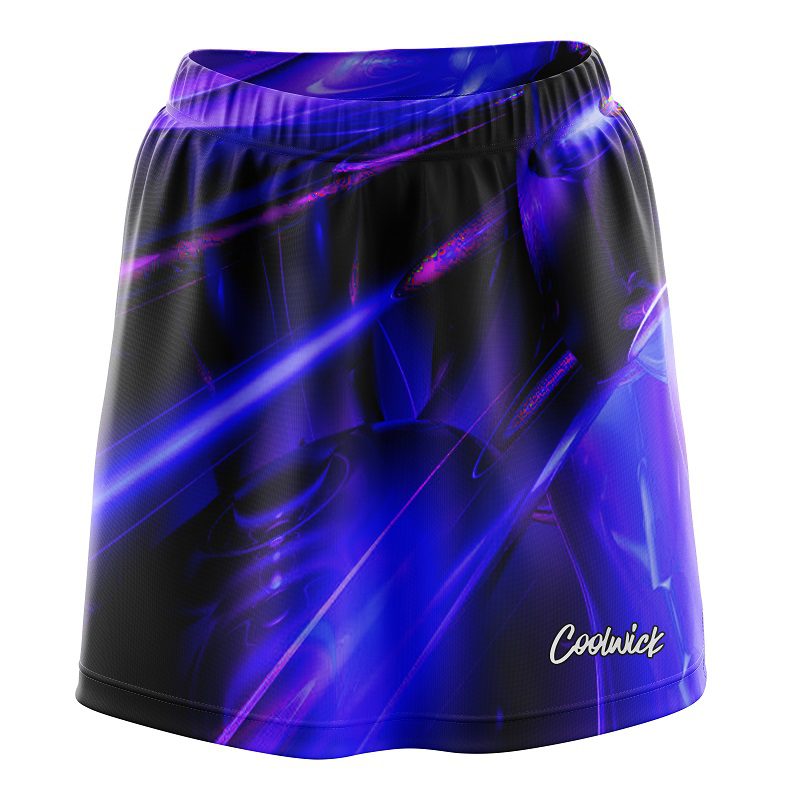 Liquid Plasma Purple CoolWick Bowling Skort