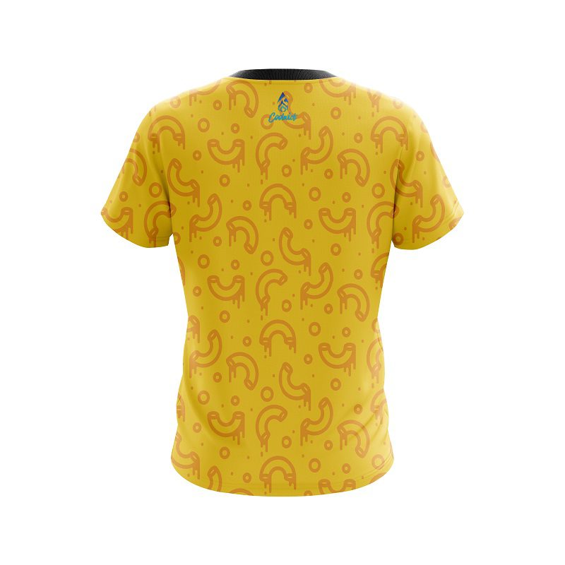 Plain Mac And Cheese CoolWick Bowling Jersey - Image 2