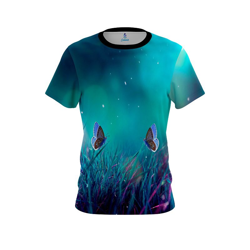 Plain Meadow Butterfly Dreams CoolWick Bowling Jersey