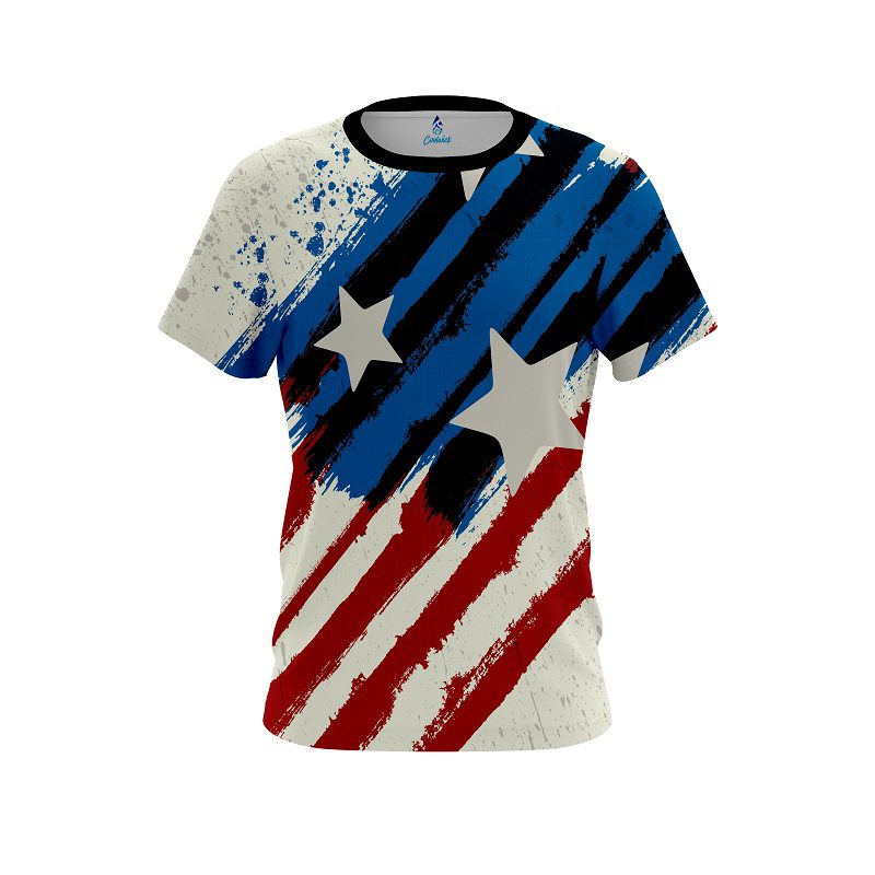 Plain Merica CoolWick Bowling Jersey