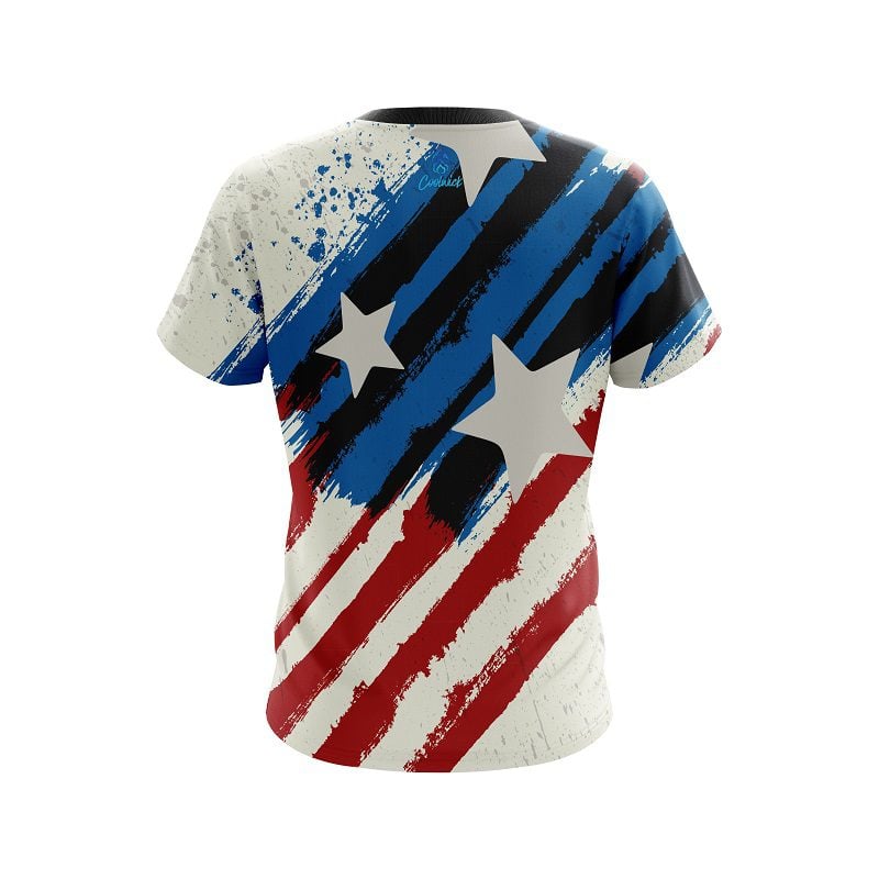 Plain Merica CoolWick Bowling Jersey - Image 2
