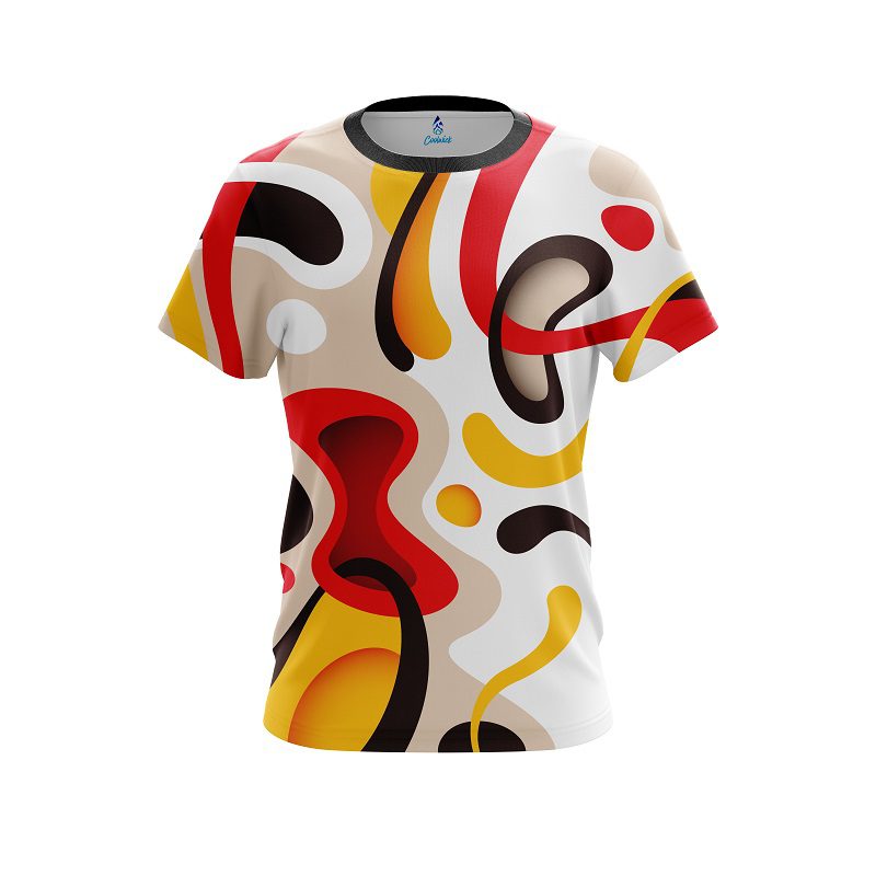 Plain Modern Art CoolWick Bowling Jersey