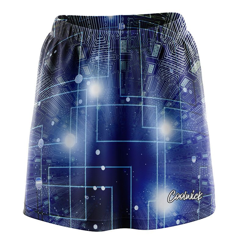 Motherboard Blue CoolWick Bowling Skort