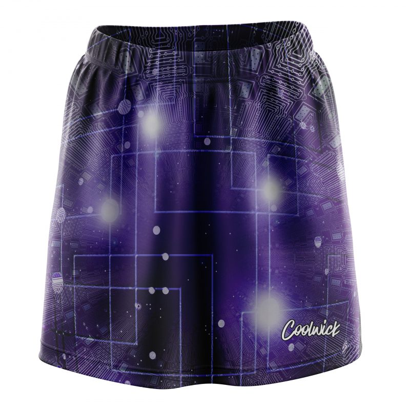 Motherboard Purple CoolWick Bowling Skort