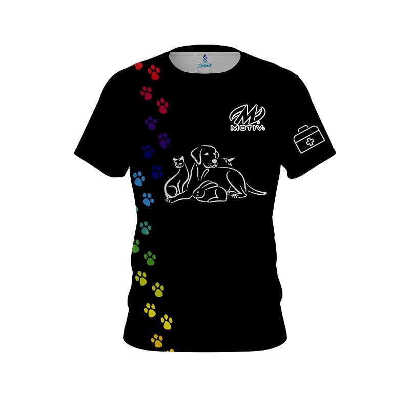 Motiv Animal Rescue CoolWick Bowling Jersey