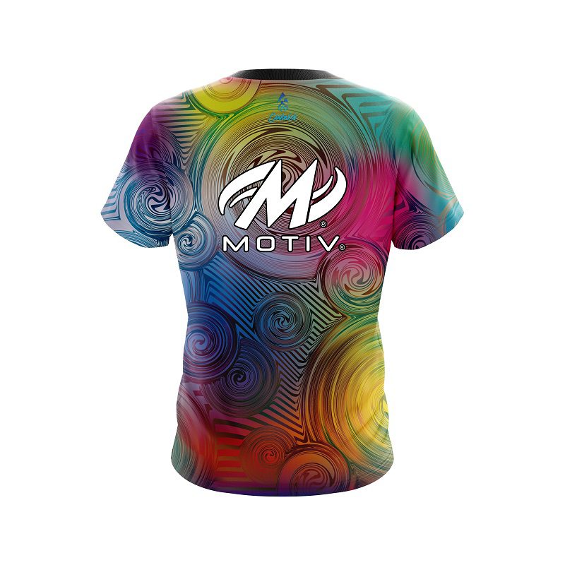 Motiv Blurry Vortex CoolWick Bowling Jersey - Image 2