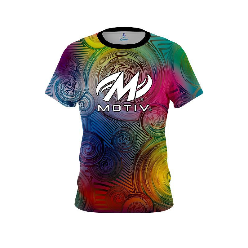 Motiv Blurry Vortex CoolWick Bowling Jersey