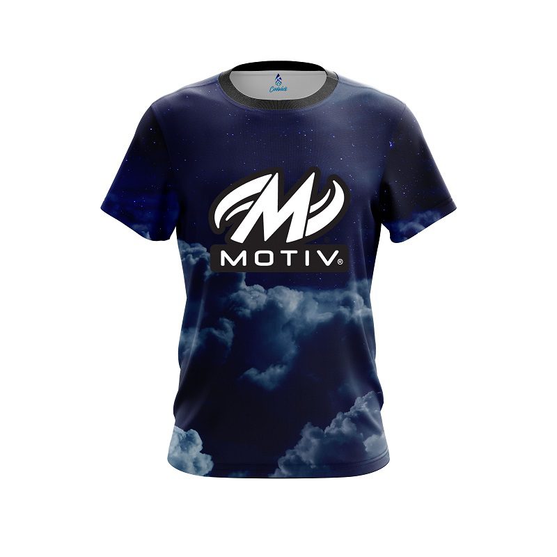 Motiv Cloudy Night CoolWick Bowling Jersey