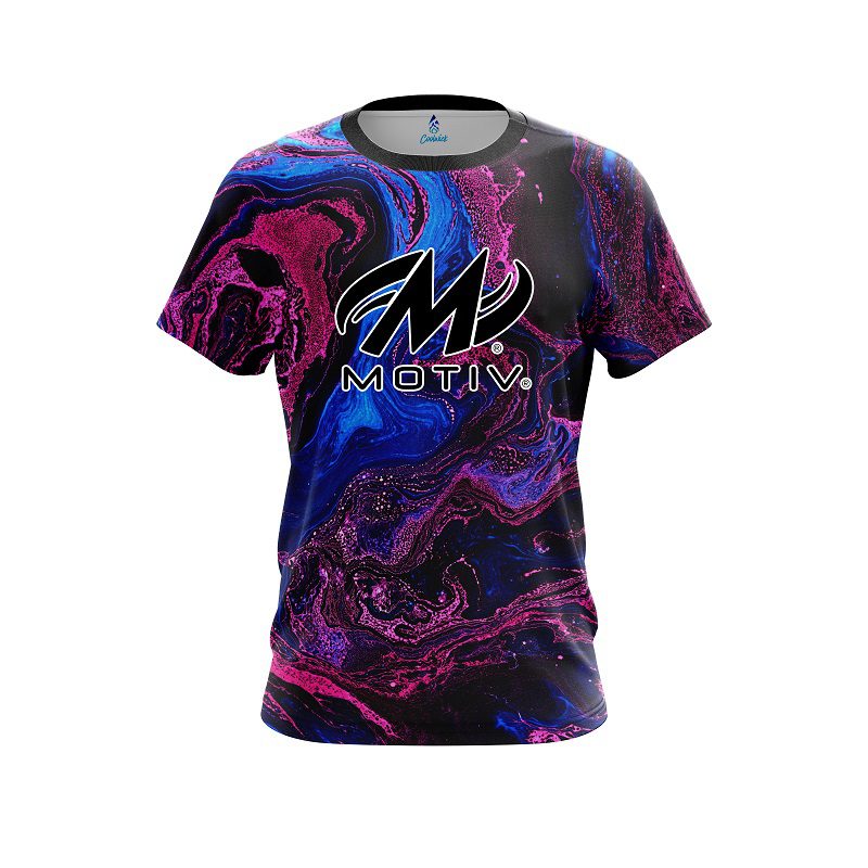 Motiv Cotton Candy Marble CoolWick Bowling Jersey