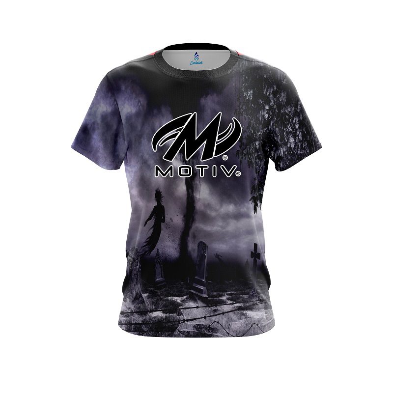 Motiv Ghost Cemetery CoolWick Bowling Jersey