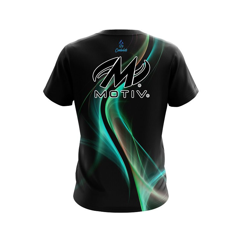 Motiv Glowing Wave CoolWick Bowling Jersey - Image 2