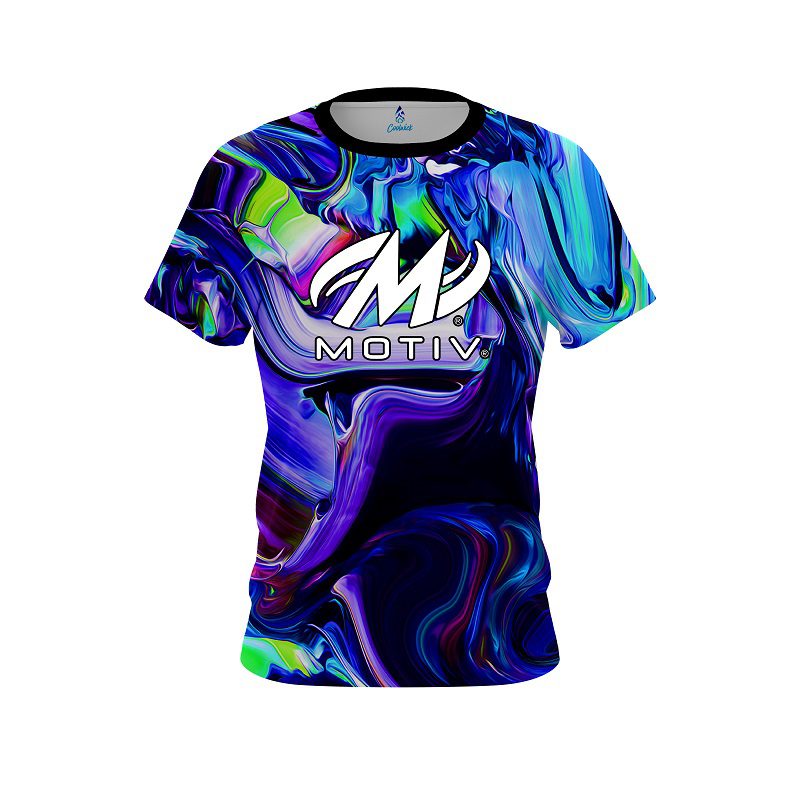 Motiv Holographic Blob CoolWick Bowling Jersey